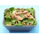 Rókagombás bébispenót saláta libamájjal - libamáj recept